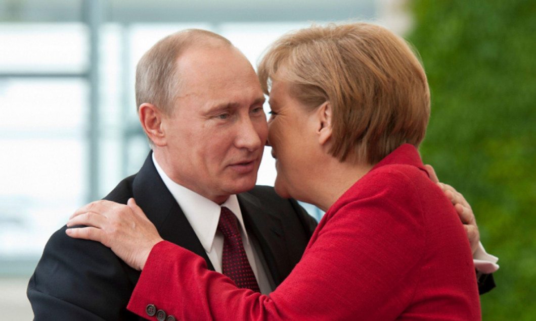 Vladimir Putin și Angela Merkel / Foto: Profimedia