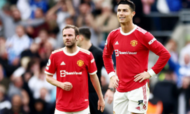 Cristiano Ronaldo, în meciul Brighton - Manchester United 4-0 / Foto: Profimedia