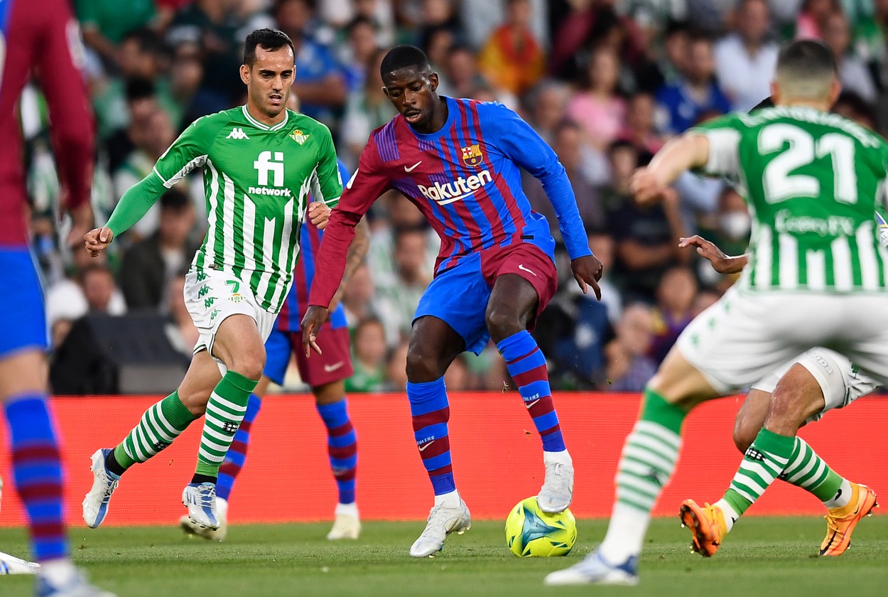 Betis - Barcelona 0-0, ACUM, ÎN DIRECT la Digi Sport 2. Catalanii continuă cursa pentru locul secund în La Liga