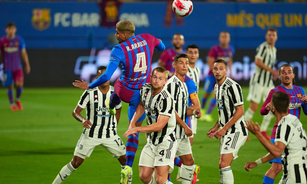 FC Barcelona v Juventus, Joan Gamper Trophy. Football, Johan Cruyff Stadium, Barcelona, Spain - 8 AUG 2021