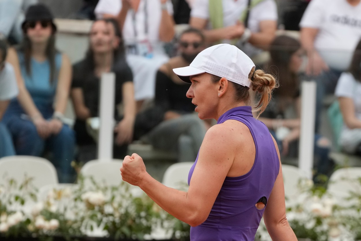 Simona Halep, prima reacție după victoria cu Alize Cornet de la Roma