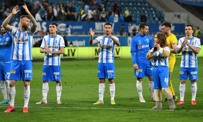 FOTBAL:UNIVERSITATEA CRAIOVA-FC VOLUNTARI, PLAY OFF LIGA 1 CASA PARIURILOR (30.04.2022)