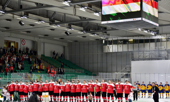 2Hungary v Romania, 2022 Ice Hockey World Championships Division I Group A, Ljubljana, Slovenia - 08 May 2022