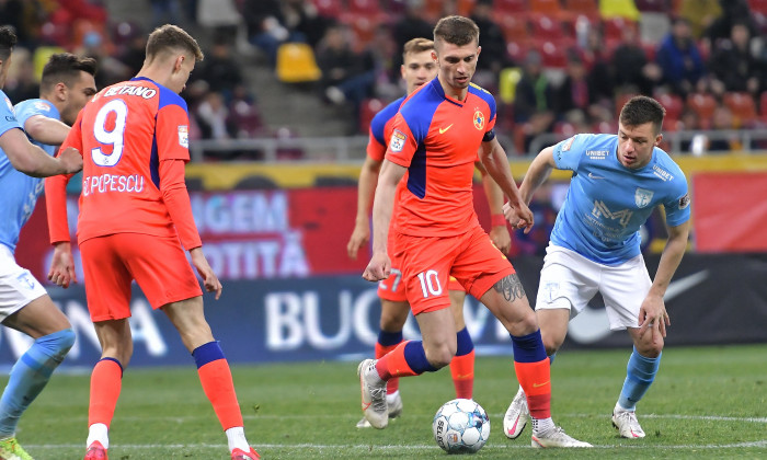 FOTBAL:FCSB-FC VOLUNTARI, PLAY OFF LIGA 1 CASA PARIURILOR (11.04.2022)