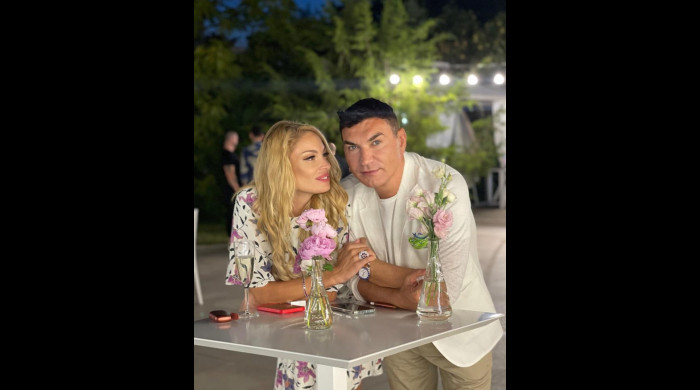 Cristi Borcea şi Valentina Pelinel / Foto: Instagram @valentinapelinel