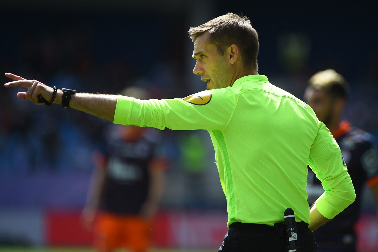 Clement Turpin, arbitru cu ghinion pentru Liverpool la finala Champions League. Ce s-a întâmplat acum patru ani