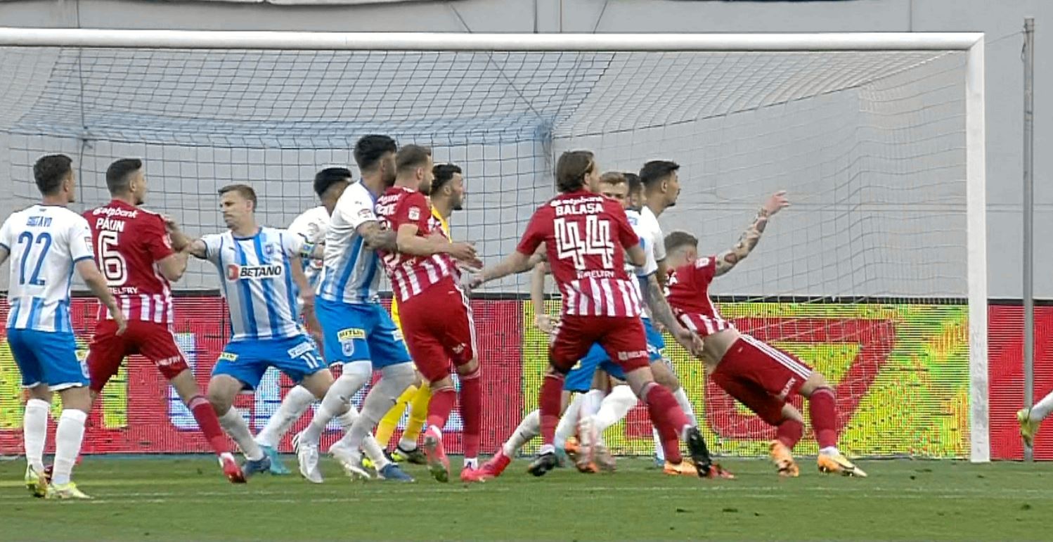 Cupa României, semifinale | Universitatea Craiova - Sepsi 0-0, ACUM, Digi Sport 1. Bară Crețu. Două penalty-uri cerute