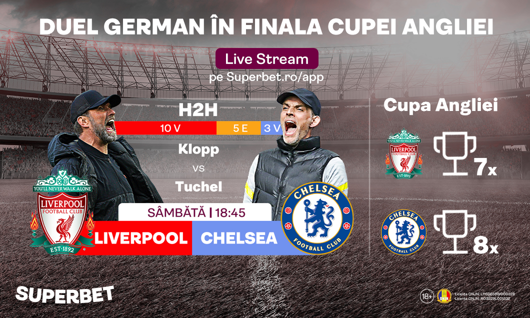 (P) Finală aniversară pe Wembley! Klopp și Tuchel sunt gata de un triumf în premieră