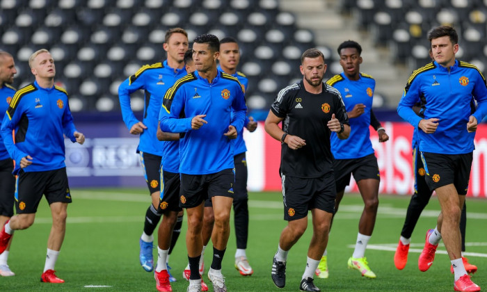 Manchester United, UEFA Champions League, Training Session - 13 Sep 2021