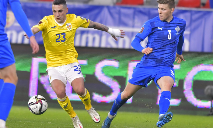 FOTBAL:ROMANIA-ISLANDA, PRELIMINARIILE CM 2022 (11.11.2021)