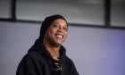 Casa Seat, Barcelona, Spain. 5th Apr, 2022. Former Brazilian soccer player Ronaldinho presents Metasoccer together with its founders Patxi Barrios, Marc Cercs and Alex Fiestas; ronaldinho during the press conference. Credit: Action Plus Sports/Alamy Live