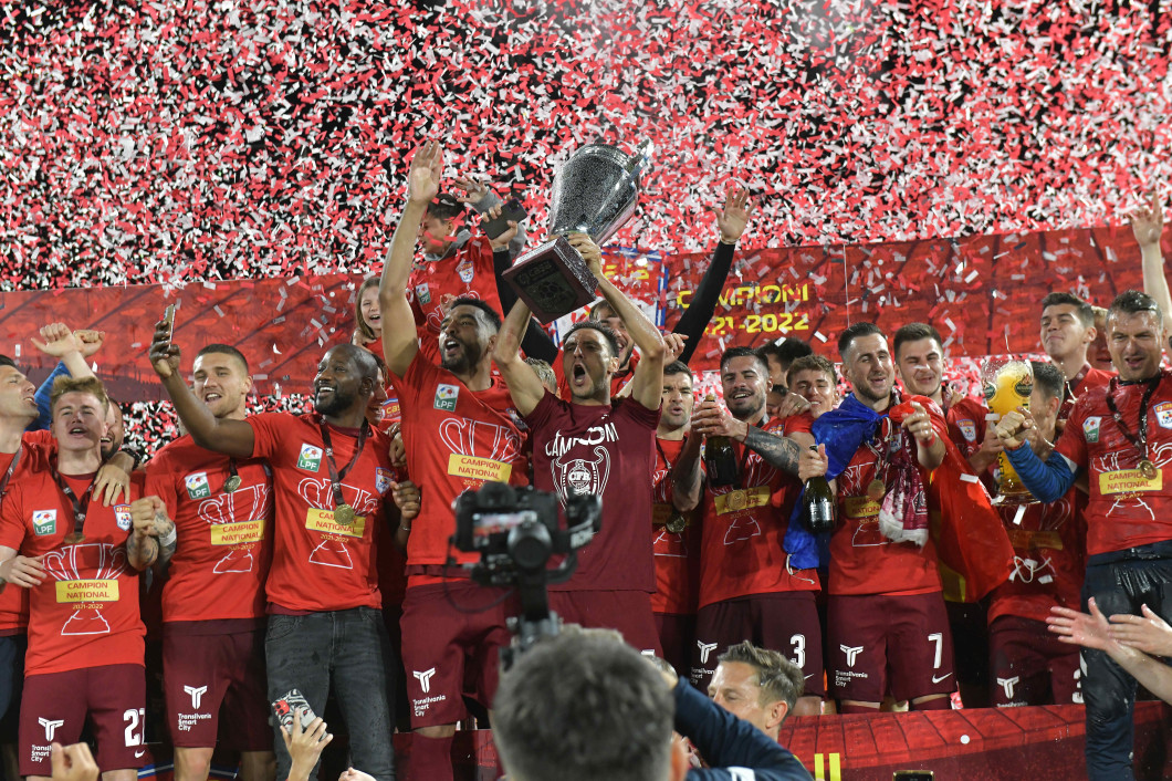 FOTBAL:CFR CLUJ-UNIVERSITATEA CRAIOVA, PLAY OFF LIGA 1 CASA PARIURILOR (15.05.2022)