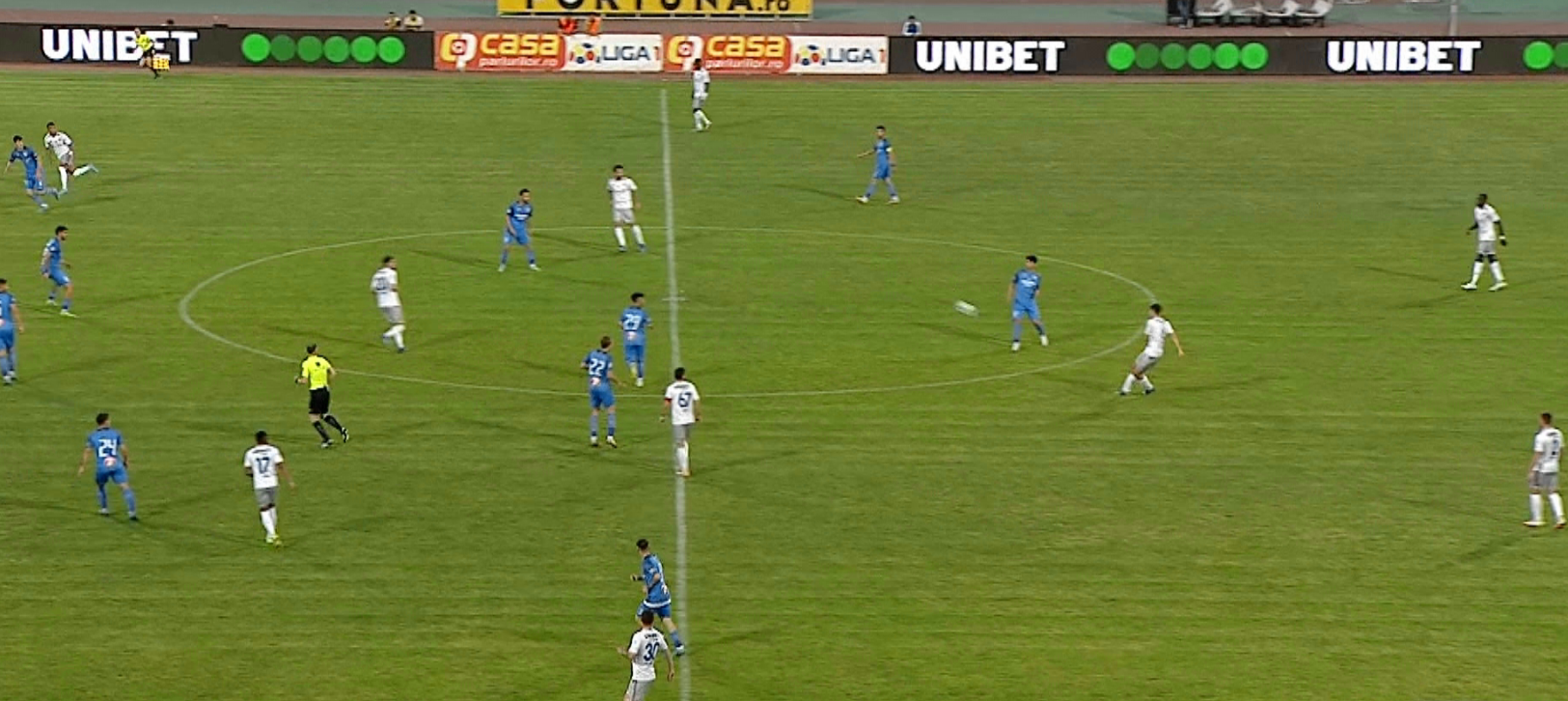 Clinceni - FC Botoşani 0-2, ACUM, Digi Sport 3. Denis Haruț a majorat diferența din lovitură liberă