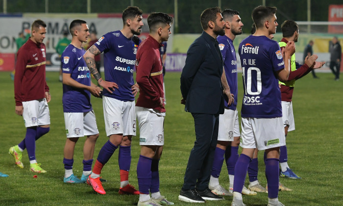 FOTBAL:CS MIOVENI-RAPID BUCURESTI, PLAY OUT LIGA 1 CASA PARIURILOR (16.05.2022)