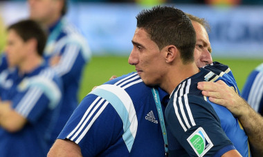 Angel Di Maria, după finala Cupei Mondiale din 2014 dintre Argentina și Germania / Foto: Profimedia
