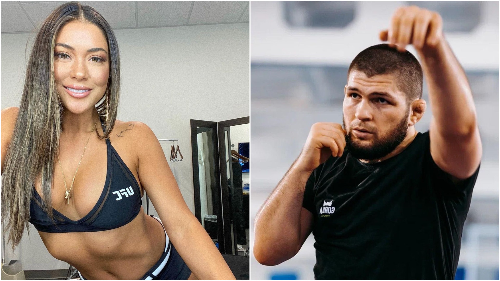 O fată din ring l-a ”certat” pe Khabib Nurmagomedov: ”Nu trebuie să mă placi, dar mă vei respecta!”