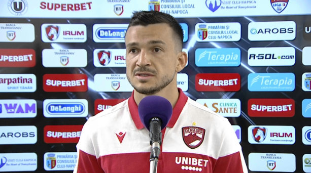 Cosmin Matei, după 0-2 cu U Cluj: ”Trebuie să nu distrugem echipa!”. Apelul făcut către fani