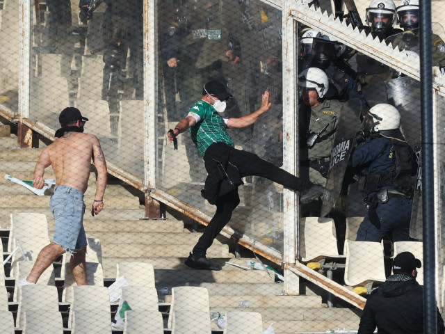 Η πρώτη εκτίμηση μετά τη βία στον τελικό του Κυπέλλου Ελλάδας, ανάμεσα σε Παναθηναϊκό και ΠΑΟΚ