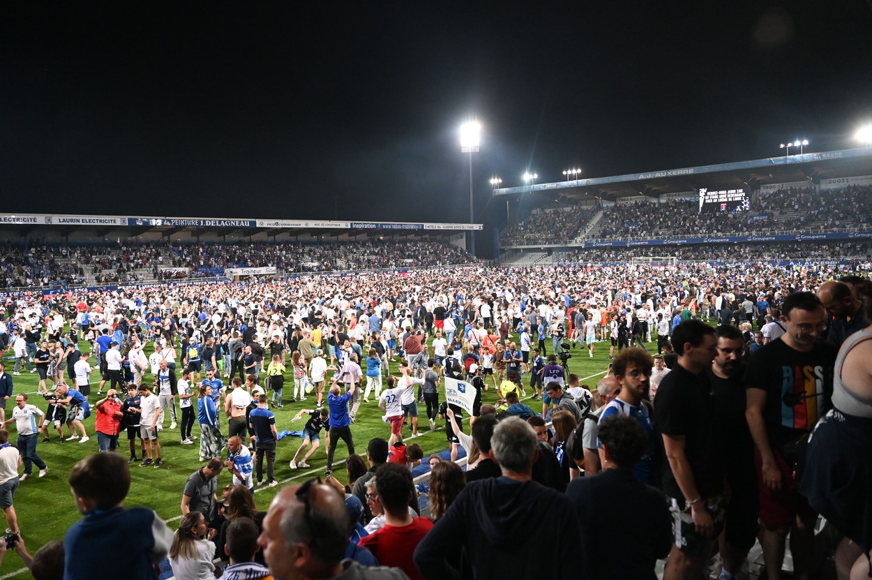 Auxerre - Saint Etienne 0-1, ACUM, Digi Sport 4, în manșa tur a barajului de menținere/promovare