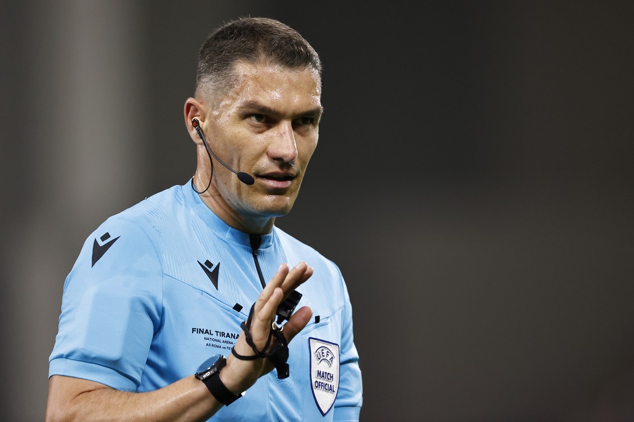 Istvan Kovacs, primul interviu după ce a arbitrat finala Conference League. Ce spune despre prezența la Campionatul Mondial