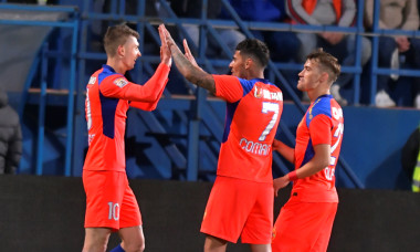 Florin Tănase, alături de Florinel Coman și Darius Olaru / Foto: Sport Pictures