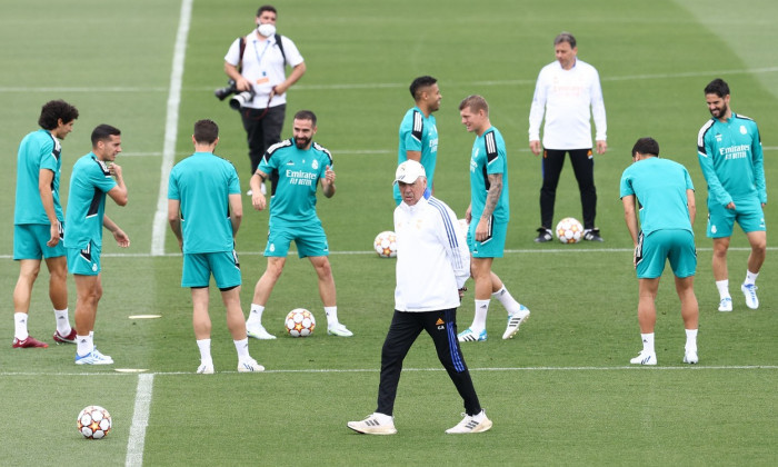 Real Madrid Training Session - UEFA Champions League, Valdebebas, Spain - 24 May 2022