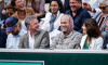 Les célébrités en tribune lors des internationaux de France Roland Garros ŕ Paris