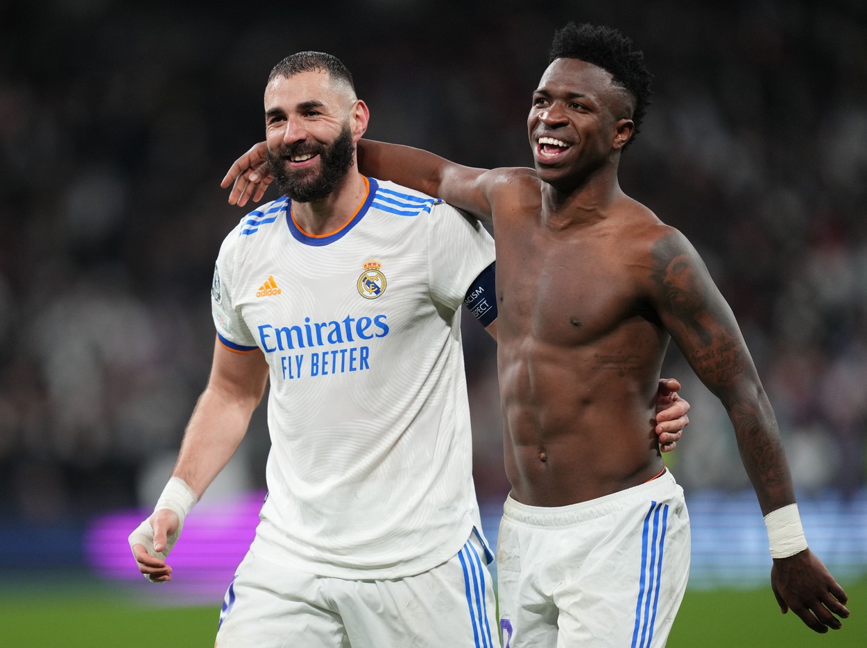 Finala Champions League | Recordul deținut de Karim Benzema și Vinicius Jr în acest sezon