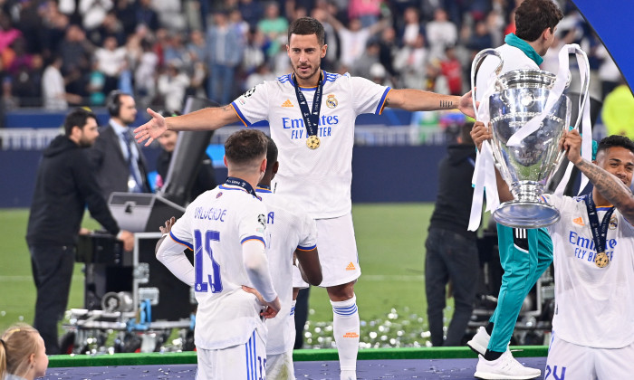 Eden Hazard, după meciul Liverpool - Real Madrid / Foto: Profimedia