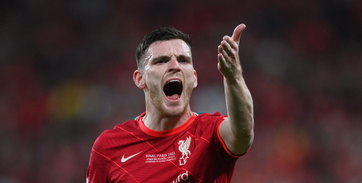 Andy Robertson nu s-a ferit de cuvinte după finala Champions League: ”Un dezastru”. Ce a pățit un apropiat înainte de meci