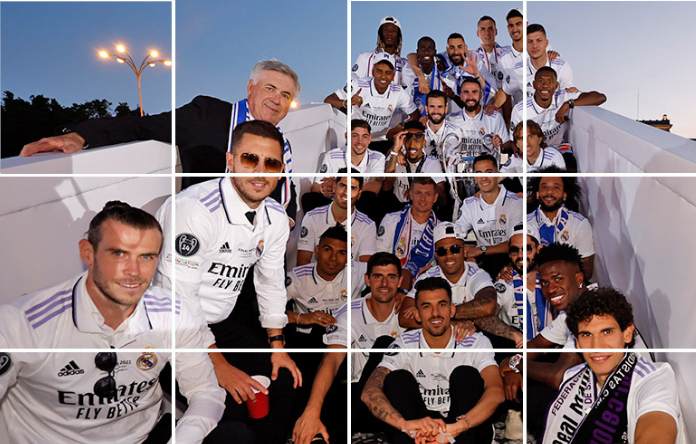 Meme-ul genial postat pe pagina oficială a lui Real Madrid, după succesul din Champions League