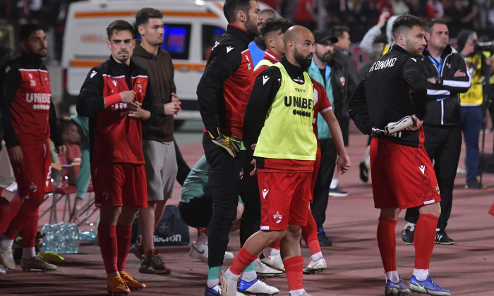 FOTBAL:DINAMO BUCURESTI-UNIVERSITATEA CLUJ, BARAJ LIGA 1 CASA PARIURILOR (29.05.2022)