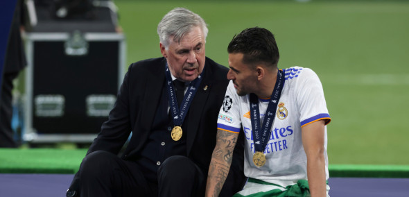 Carlo Ancelotti și Dani Ceballos / Foto: Profimedia