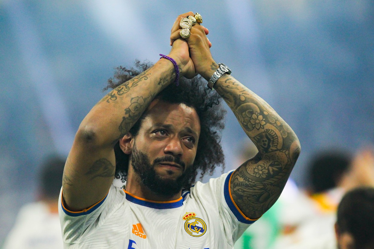 Marcelo nu și-a putut stăpâni lacrimile la despărțirea de Real Madrid