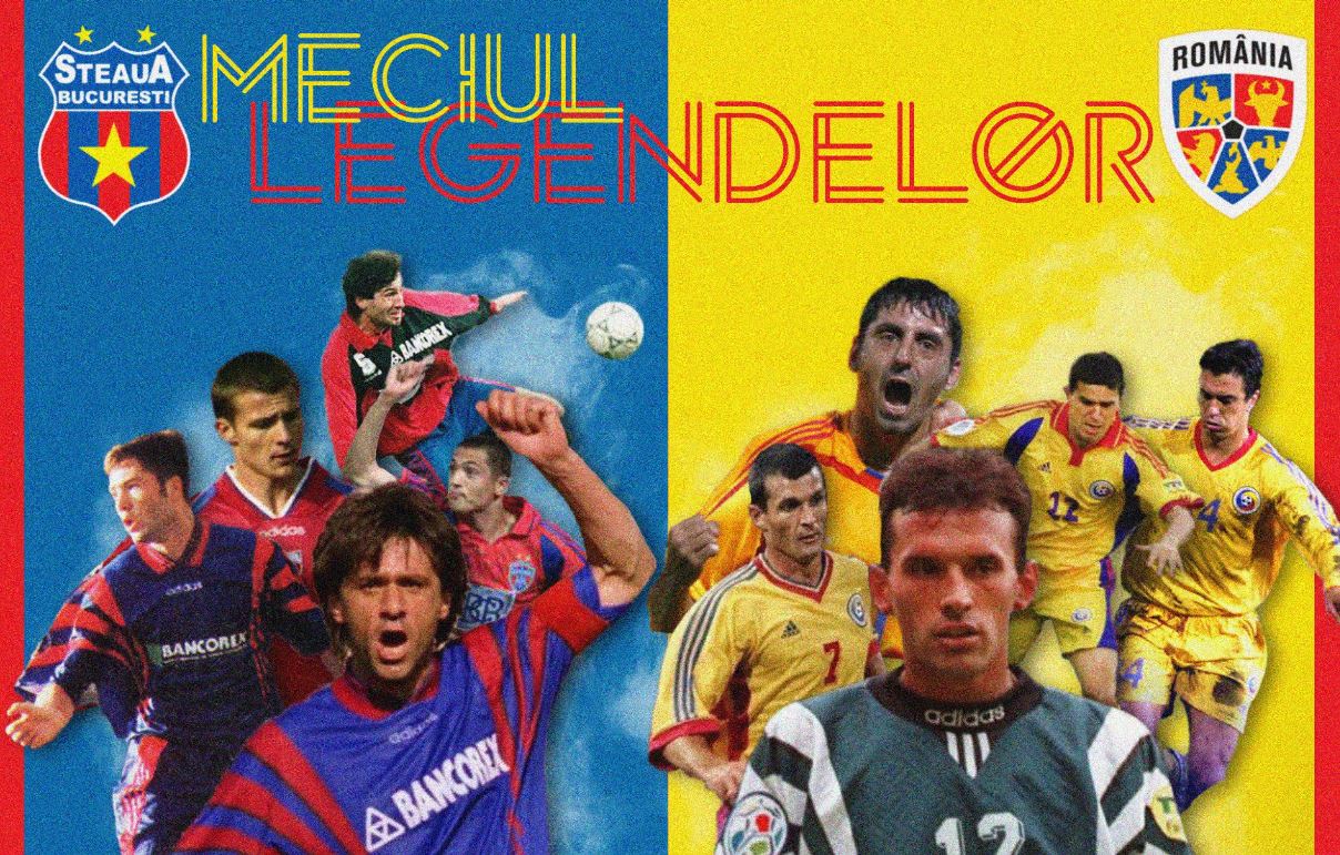 Steaua - Echipa națională, meciul legendelor, pe 7 iunie. Detalii despre eveniment și jucătorii care vor participa