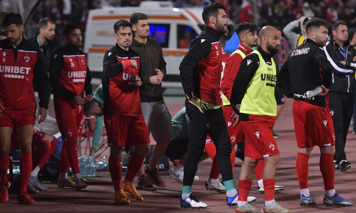 FOTBAL:DINAMO BUCURESTI-UNIVERSITATEA CLUJ, BARAJ LIGA 1 CASA PARIURILOR (29.05.2022)