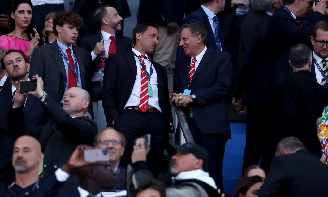 28th May 2022; Stade de France stadium, Saint-Denis, Paris, France. Champions League football final between Liverpool FC and Real Madrid; Liverpool Chairman Tom Werner is pictured in the stands