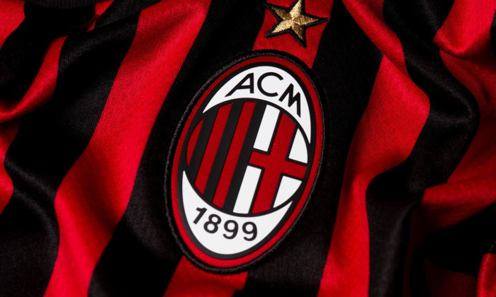 Close up of AC Milan jersey 2019/20