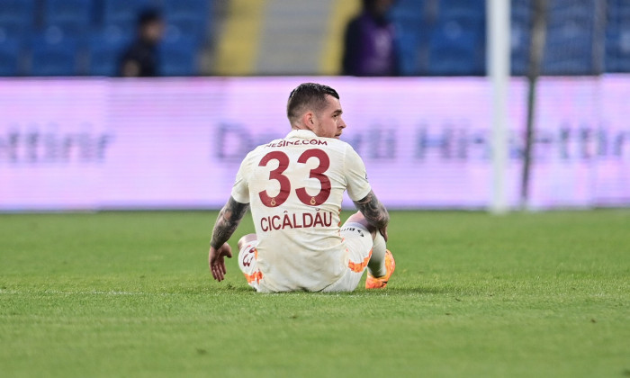 Turkish Super League football match between Basaksehir FK and Galatasaray at Basaksehir Fatih Terim Stadium in Istanbul, Turkey on May 7, 2022.