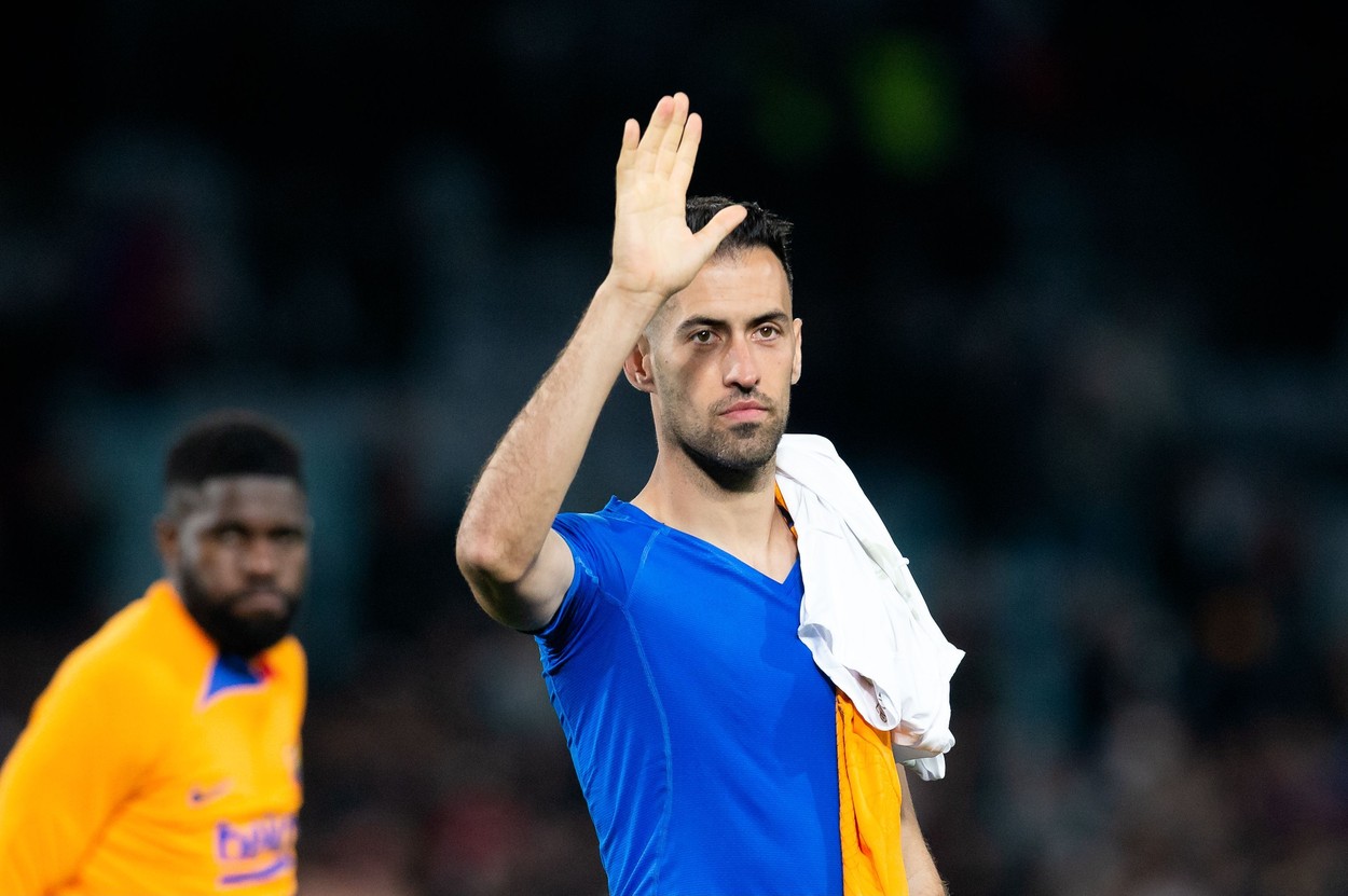 Sergio Busquets a vorbit despre viitorul său la FC Barcelona: ”Asta e tot ce pot spune”