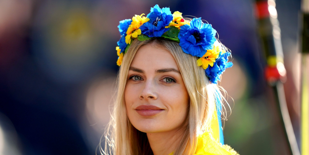 Cum a apărut Vlada Zinchenko la meciul Scoția - Ucraina