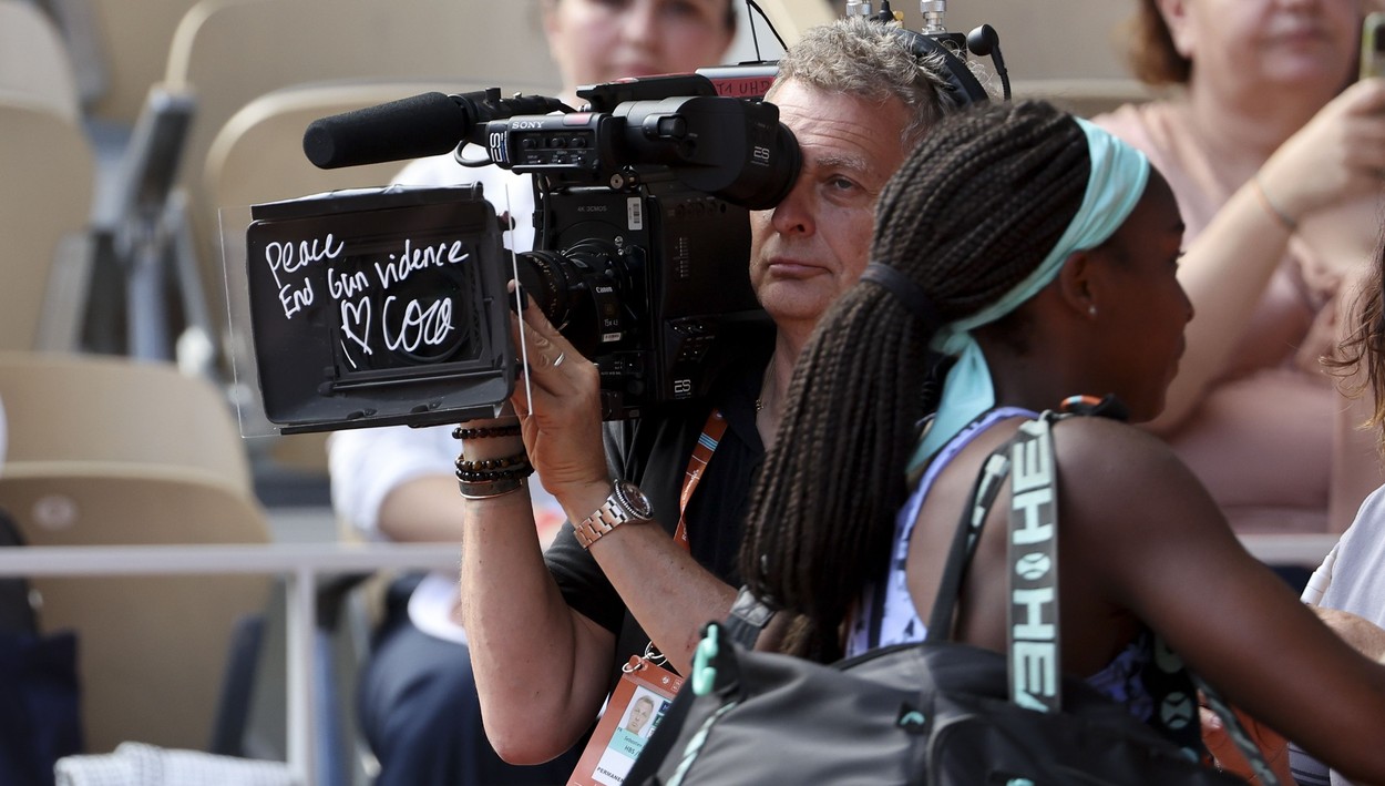 Finalista de la Roland Garros, mesaj care a făcut înconjurul planetei: ”Să știe toată lumea ce se întâmplă în SUA”