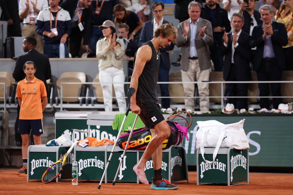 Alexander Zverev, OUT de la Wimbledon! Ultimele detalii, după accidentarea dureroasă de la Roland Garros