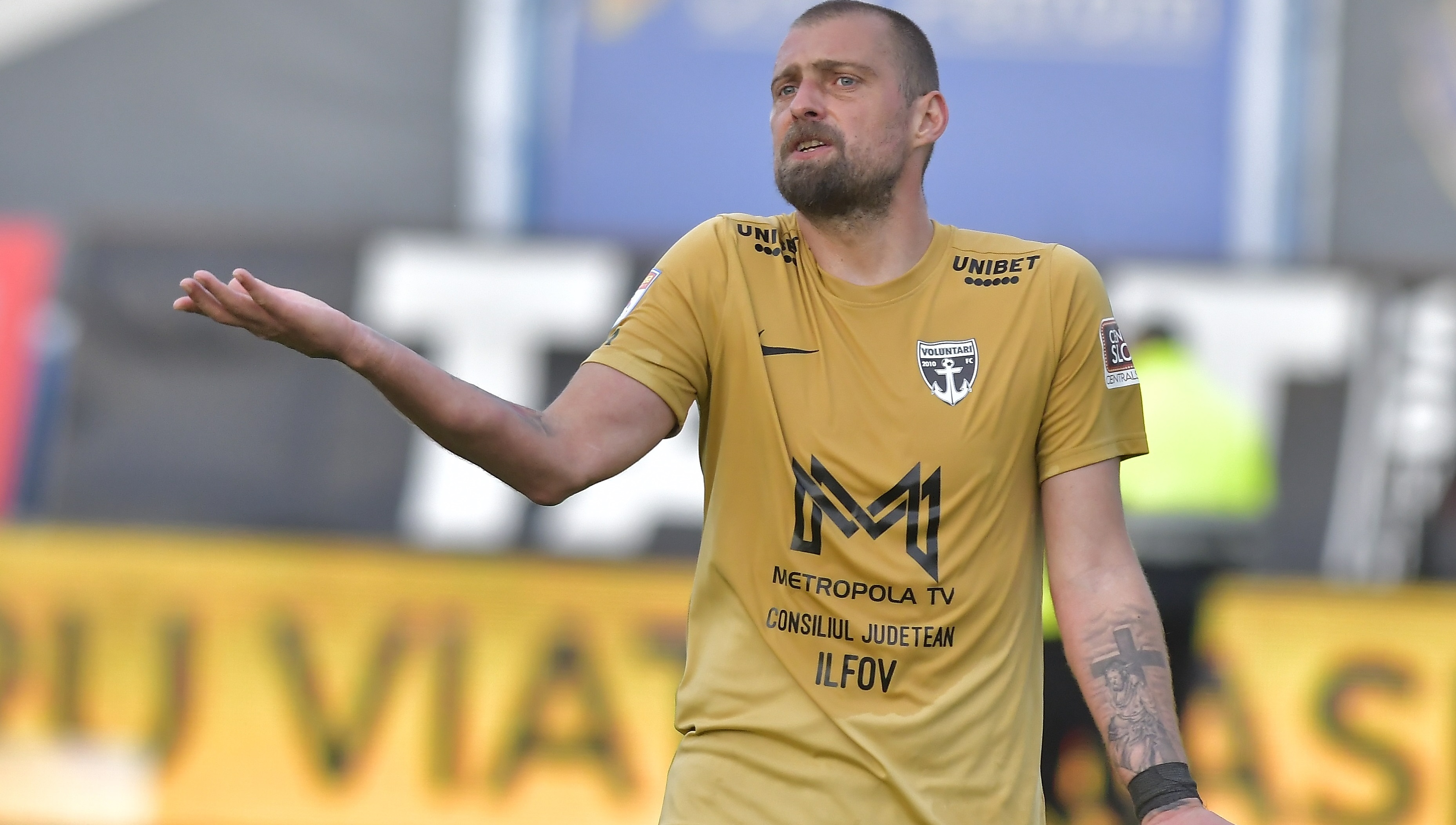 Gabriel Tamaș pune condiții pentru a rămâne la FC Voluntari. Experimentatul fundaș are și alte oferte