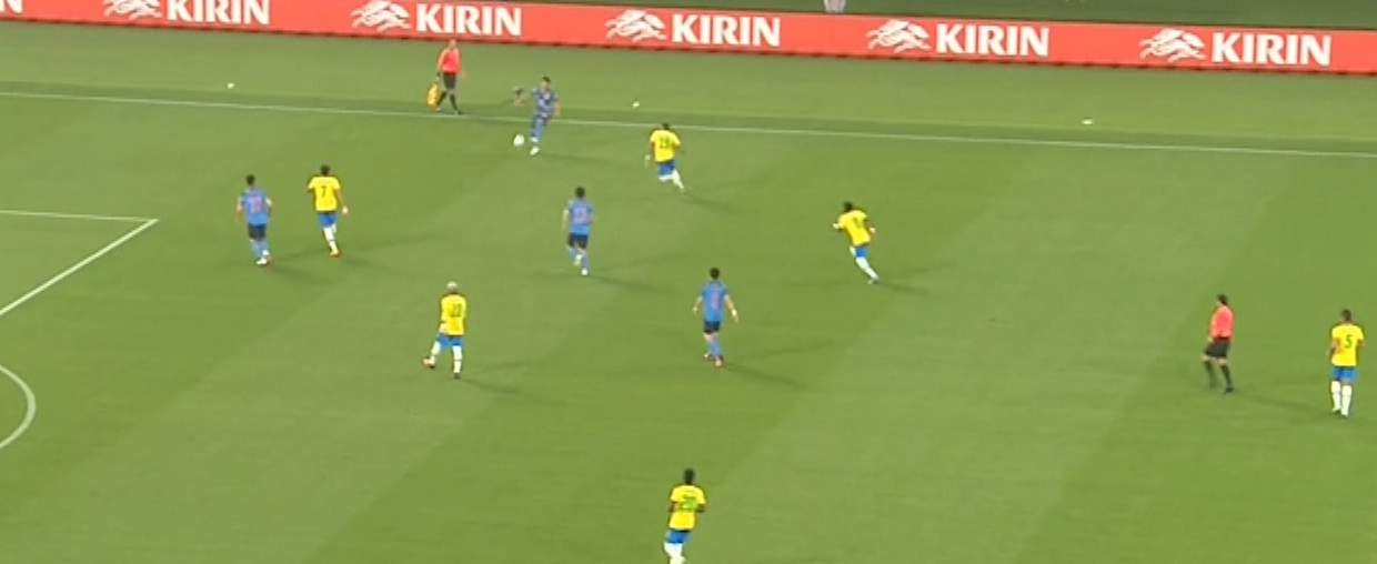 Japonia - Brazilia 0-1, ACUM, pe Digi Sport 1. Neymar deschide scorul