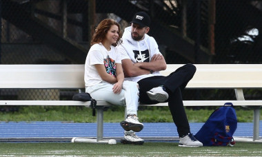 *EXCLUSIVE* Shakira and Gerard Pique support their kids at soccer practice in Miami