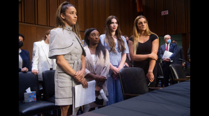 Zeci de gimnaste din SUA, printre care și Simone Biles, au fost abuzate sexual de Larry Nassar / Foto: Profimedia