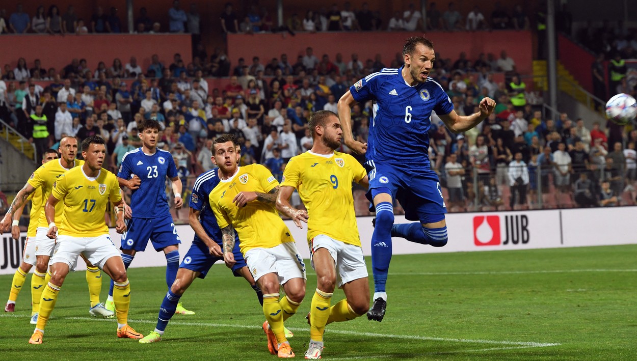 Bosnia - România 1-0. Încă un eșec pentru ”tricolorii” lui Edi Iordănescu după mai multe ocazii irosite