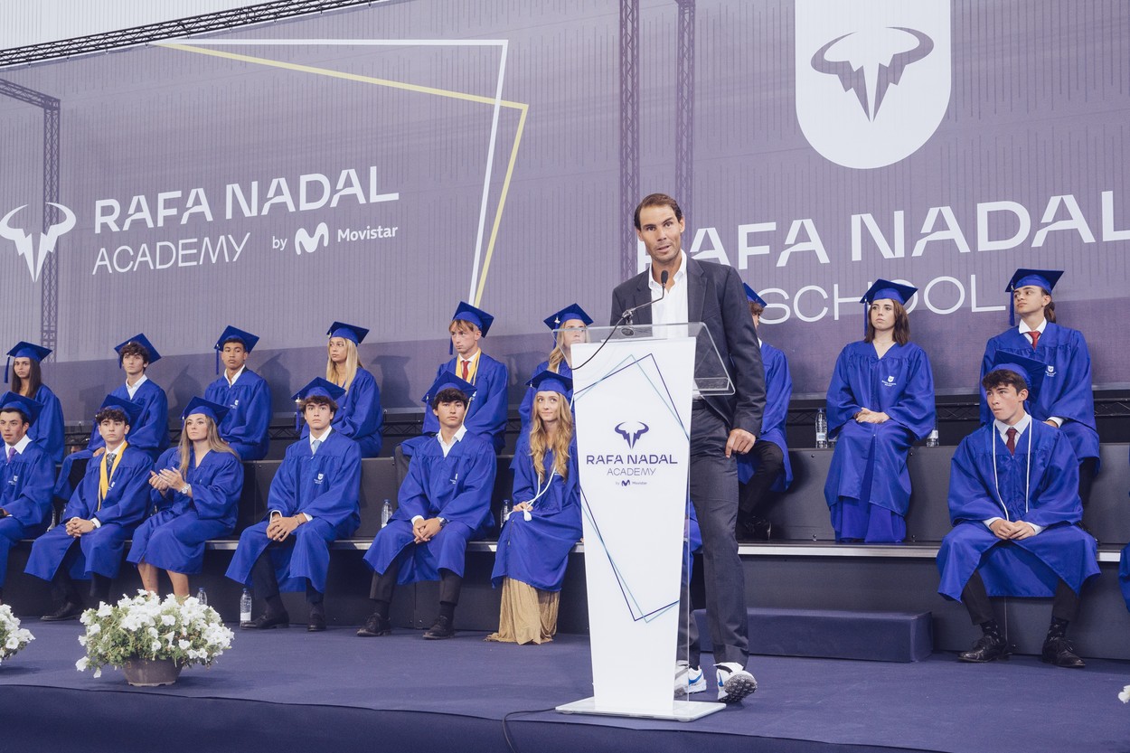 Discursul viral al lui Rafael Nadal: ”Marile obiective în viață nu se ating peste noapte”