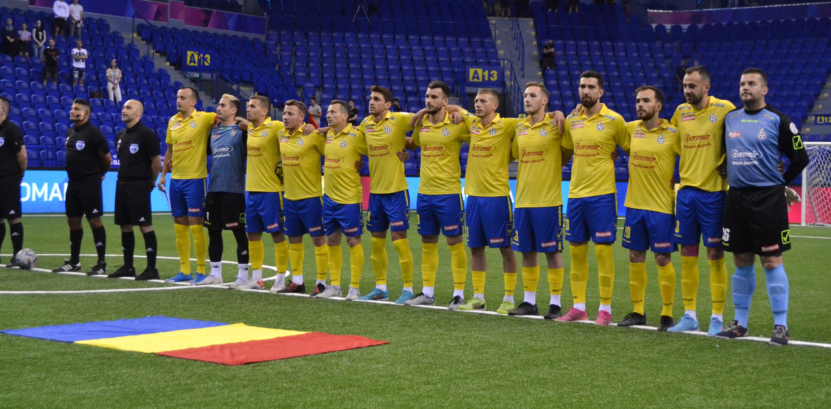 România a pierdut la limită finala Campionatului European de Minifotbal cu Azerbaidjan